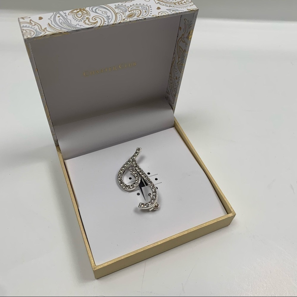 CHARTER Club‎ “T” Pin New In Box - Picture 2 of 7